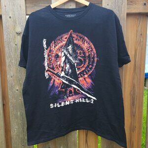 RETRO Silent Hill 2 Video Game T-Shirt Geeknet Men's XL Konami